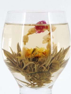 Blooming Green Tea, Mixed Flowers