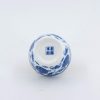Blue and White Porcelain Tea Cup "Fu Shou"