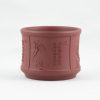 Yixing Clay Cup "Four Gentlemen" (Flowers)