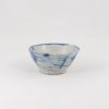 Antique Blue and White Porcelain Herb Pattern Tea Cup