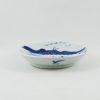 Antique Chinese Saucer in Blue and White Porcelain "Landscape"