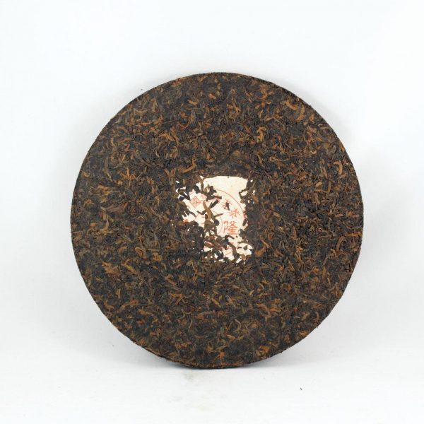 Pu-Erh Tea Cake "Iron Mold", Golden Tips (Jin Ya), Chuan Long Factory, 2003 (Cooked/Shou)
