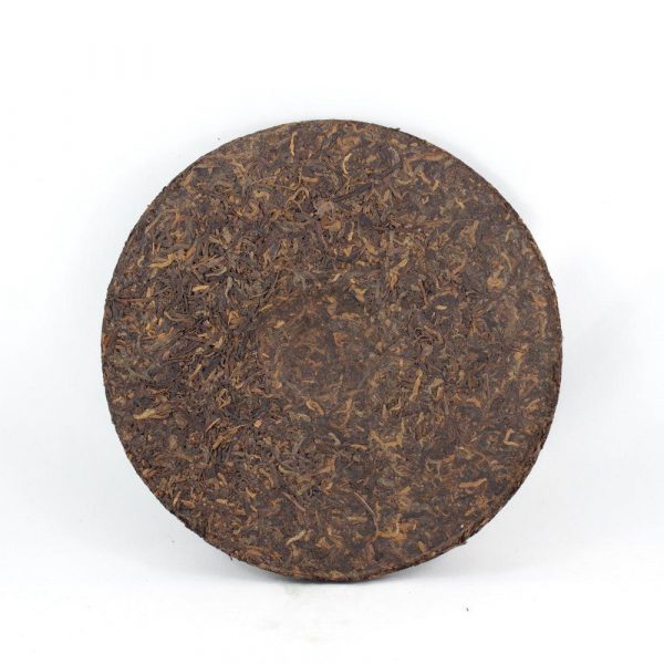 Pu-Erh Tea Cake "Iron Mold", Golden Tips (Jin Ya), Chuan Long Factory, 2003 (Cooked/Shou)