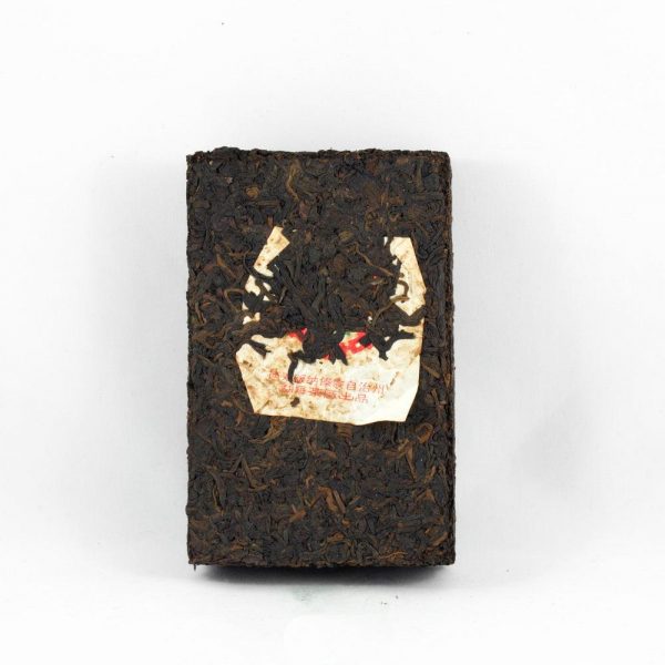 Pu-Erh Tea Brick, Menghai Factory, 1980s (Cooked/Shou)
