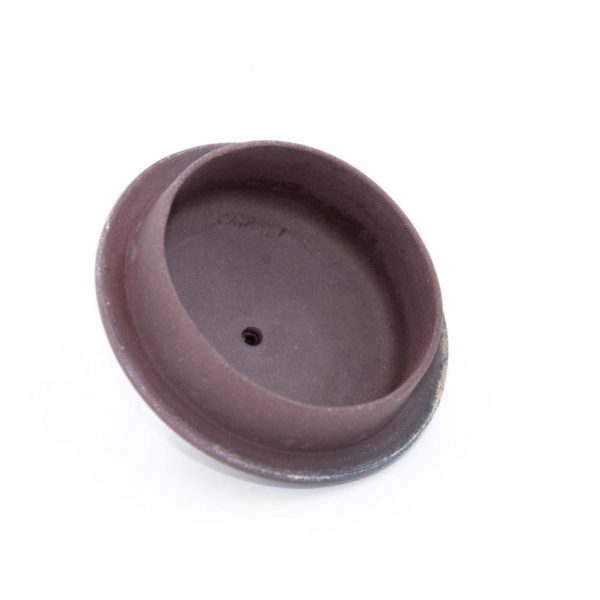 Chinese Antique Yixing Polished Teapot Shuimo Ban Lamp (Wide Spout)