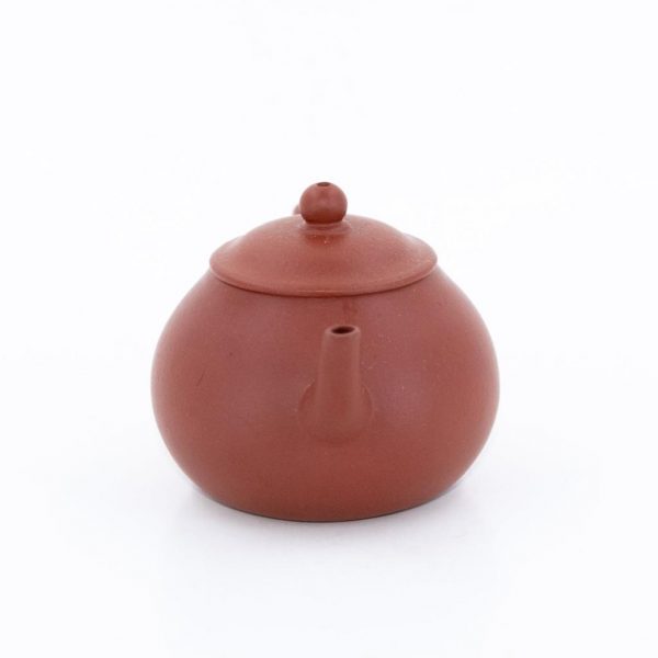 Chinese Yixing Zhuni Lipi Pear Shape Teapot 1980s (Wide Opening)
