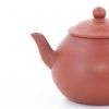 Chinese Yixing Zhuni Lipi Pear Shape Teapot 1980s (Wide Opening)