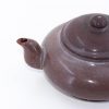 Chinese Antique Yixing Polished Teapot Shuimo Ban Lamp (Wide Spout)