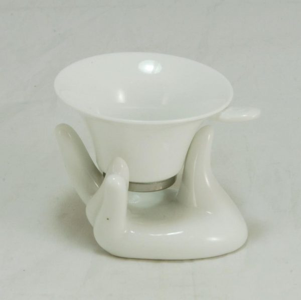 Hand Shaped Porcelain Tea Strainer/Filter