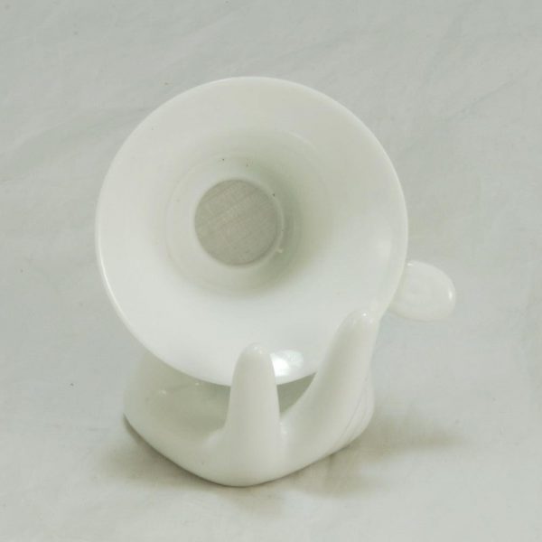 Hand Shaped Porcelain Tea Strainer/Filter