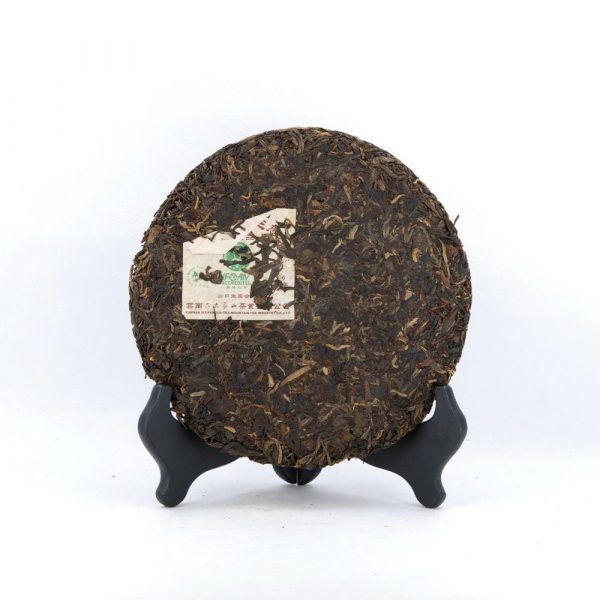 2006 Six Famous Tea Mountain Tea Cake, Organic Ban Zhang, Diancang Pin (Raw/Sheng)