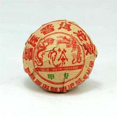 PUGT-90-94-2_1763993285664.jpg Pu-Erh Tuo Cha, Fábrica Dragon and Phoenix, Anos 90 (Cru/Sheng)