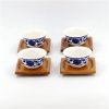 Square Bamboo Saucer for Tea Cup