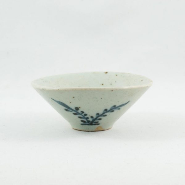 Cha Zhan Porcelain "Red Bird" Antique Style Wood-Fired Handmade Cup