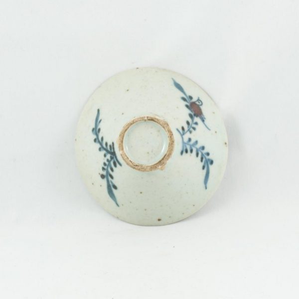 Cha Zhan Porcelain "Red Bird" Antique Style Wood-Fired Handmade Cup