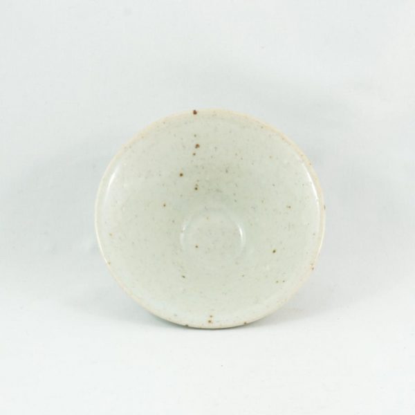 Cha Zhan Porcelain Cup "Red Happiness" Antique Style Handmade Wood-Fired