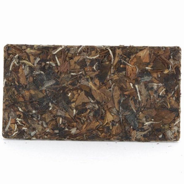 Fu Ding Bai Cha White Tea Brick 2013 -- 100 grams