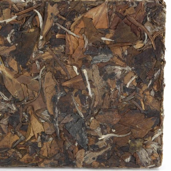 Fu Ding Bai Cha White Tea Brick 2013 -- 100 grams