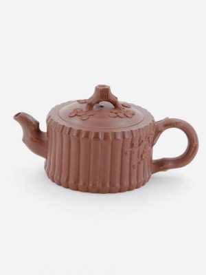 Yixing Chinese Teapot "Cedar with Bamboo"