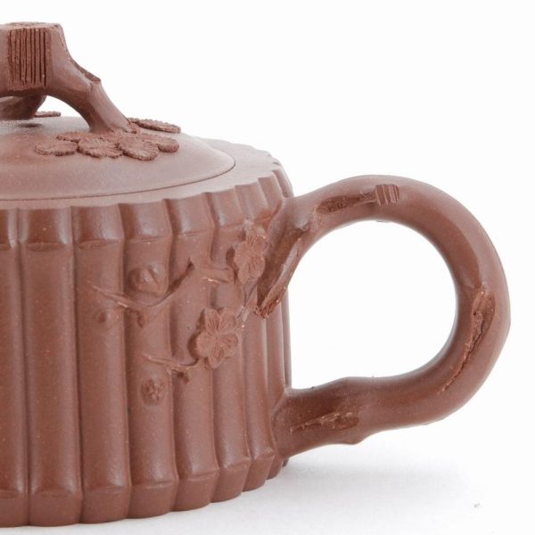 Yixing Chinese Teapot "Cedar with Bamboo"