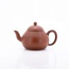 Yixing Zhuni Lipi Pear Shape Chinese Teapot 1980s