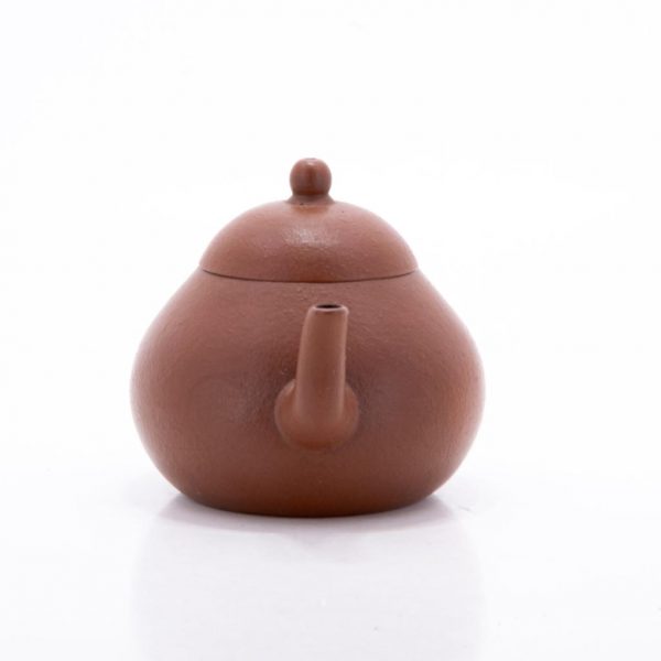 Yixing Zhuni Lipi Pear Shape Chinese Teapot 1980s