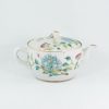 Chinese Antique Hand-Painted Famille-Rose Porcelain Teapot with Floral Design