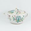 Chinese Antique Hand-Painted Famille-Rose Porcelain Teapot with Floral Design