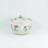 Chinese Antique Hand-Painted Famille-Rose Porcelain Teapot with Floral Design