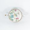 Chinese Antique Hand-Painted Famille-Rose Porcelain Teapot with Floral Design