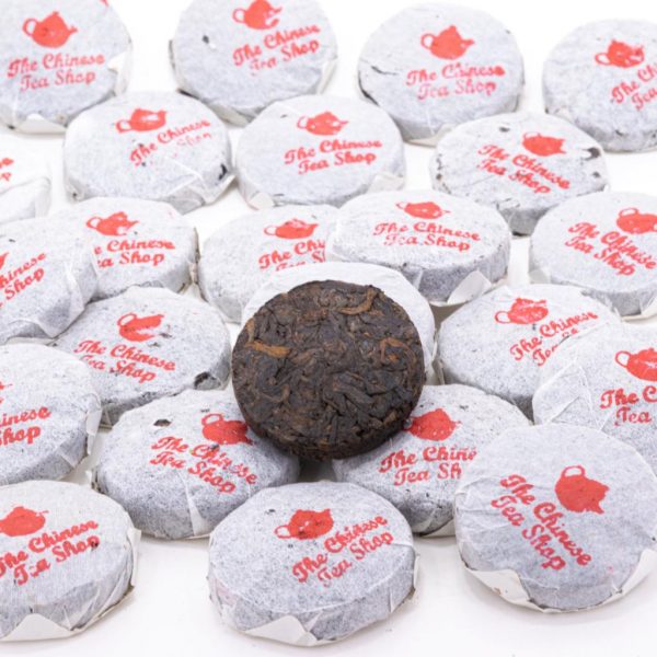 Menghai Big Tree Mini Tea Cakes 2015, (Cooked/Shou)