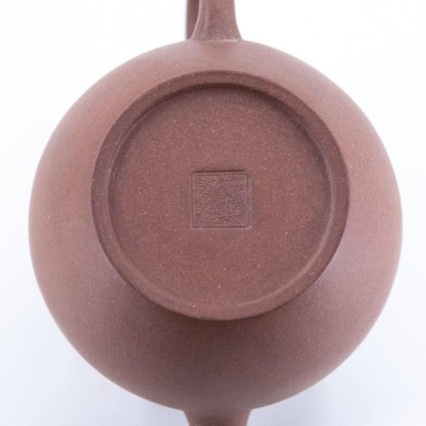 Bule Chinês Yixing Zini Estilo Ming "JuLun Zhu" (巨輪珠) Anos 80