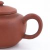 Antique Chinese Chao Zhou Red Clay Teapot Flat Lid Shui Ping (Glued Handle)