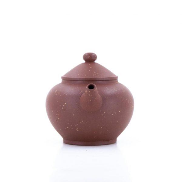 Chinese Teapot Yixing Zini Shape "JuLun Zhu" (巨輪珠) Straw Hat "Bright Stars in the Sky"