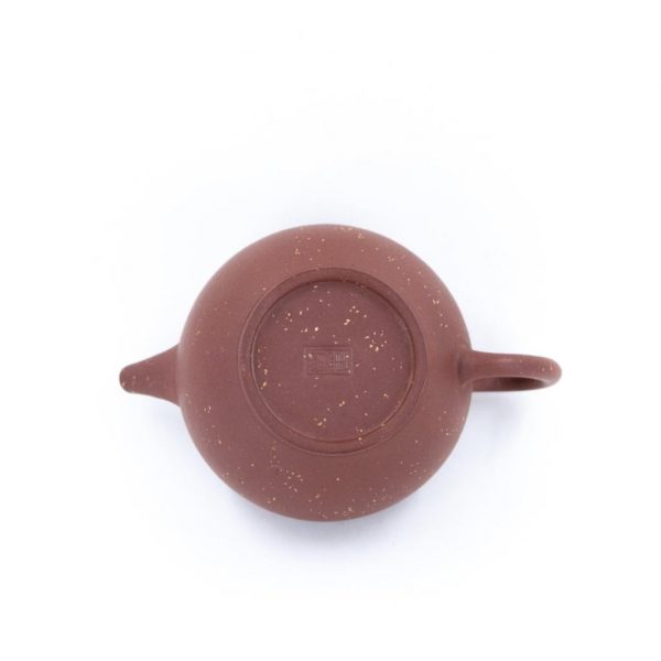 Chinese Teapot Yixing Zini Shape "JuLun Zhu" (巨輪珠) Straw Hat "Bright Stars in the Sky"