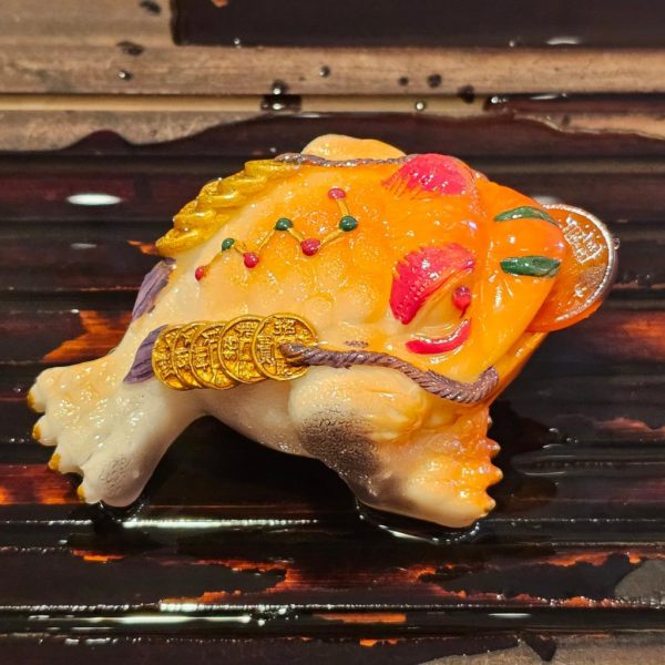 Color Changing Tea Pet (Alochroic) -- Three-Legged Coin Frog