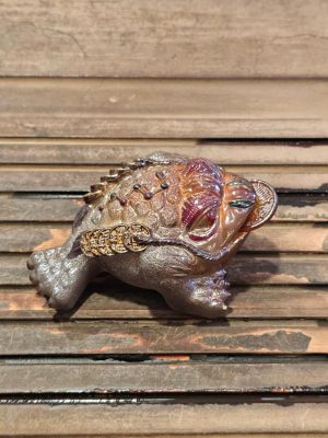 rn-image_picker_lib_temp_b8951d9f-cd63-4d79-be07-dbea780fc3e4_1763992997493.jpg Color Changing Tea Pet (Alochroic) -- Three-Legged Coin Frog